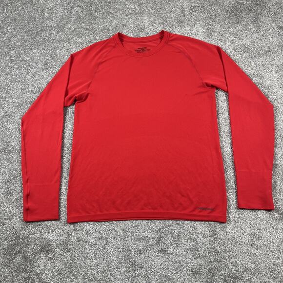 Patagonia Base Layer Womens Medium Long Sleeved Gamut Mesh Knit Breathable UPF - Picture 1 of 13